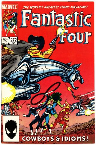 Fantastic Four (1961) 272 Vf,  8.  5 First Appearance Of Nathaniel Richards
