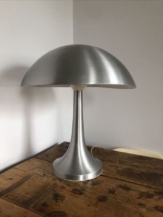 Vintage Mushroom Desk Lamp By Louis Kalff For Philips