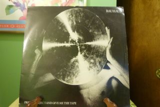 Bauhaus - Press The Eject & Give Me The Tape - Live Lp British Press A2/b2 - Vg,