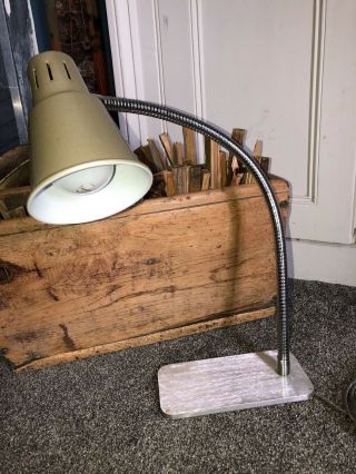 Vintage Retro Industrial Singer Sewing Machine Flexible Neck Desk Lamp Light