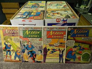 1938 Dc Comics Action Comics (superman) 200 - 599 You Pick Silver & Bronze Age