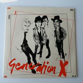 Generation X - Fridays Angels - 7 " Red Coloured Vinyl Single 1st Press Ex,  /nm