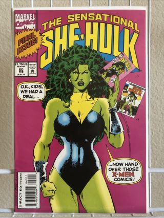 Sensational She - Hulk 60 Vf/nm 9.  0 Combined