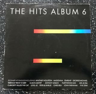 2 X Hits Albums The Hits Album 6,  Hits 4 Vinyl Record Lp Album Gatefold Vg