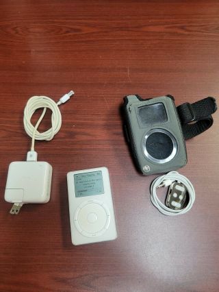 Vintage Apple Ipod A1019 10gb 2nd Generation Touch Wheel Firewire 2002