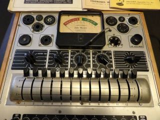 Vintage Precision Tube Master Series 10 - 12 Tube Tester 3