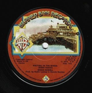 EDDIE HOWELL Man From Manhattan Vinyl Record 7 Inch 1976 Freddie Mercury & Queen 2