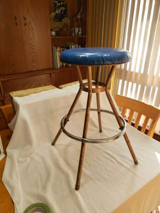 Vintage Hamilton Cosco Retro Office Desk Chair Swivel Steampunk 2