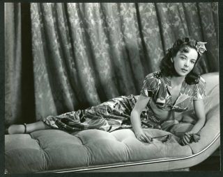 Ida Lupino In Stylish Portrait Vintage 1940s Photo By Madison Lacy