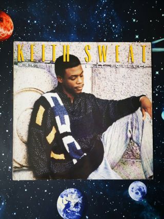 Keith Sweat - Make It Last Forever - Lp Vinyl Record - 80s Rnb / Jack Swing