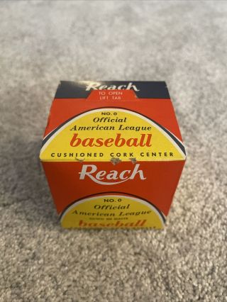 Vintage Reach Official - Lee Macphail - American League Baseball No.  0