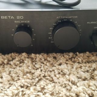 Vintage Nikko Stereo Pre Amplifier Beta 20 Tokyo Japan 2