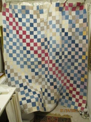 Antique Postage Stamp Quilt,  : Antique Great Look Fabric Is Wonderful