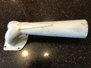 Vintage Mercury Mark 20h Outboard Racing Quincy Exhaust Megaphone And Filler