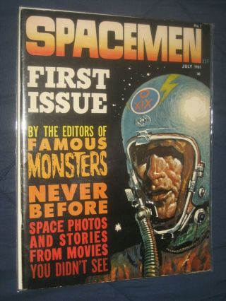 Spacemen 1 Warren.  Famous Monsters Forry Ackerman