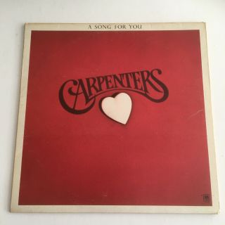 The Carpenters A Song For You Vinyl Lp