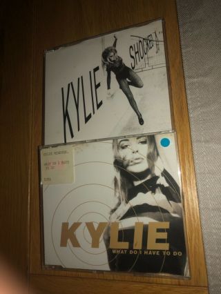Kylie Minogue - Shocked & What Do I Have To Do Pwl Singles