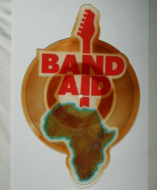 Soundclip Rare Picture Disc - Band Aid - Do They Know It 