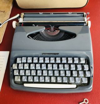 Vintage 1950s/1960s Speedwriter Portable Typewriter Set 2