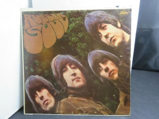 The Beatles Rubber Soul Record Album T 2442 - Capitol