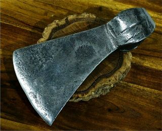 Revolutionary War 1750 - 1780 18th Century Forged Iron Old Axe