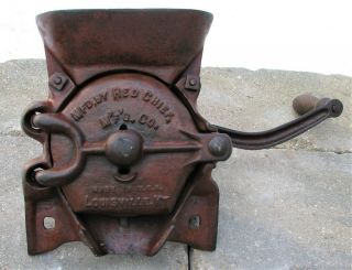 Antique Red Chief Louisville 7 Corn Grinder Sheller Special For Laynus7