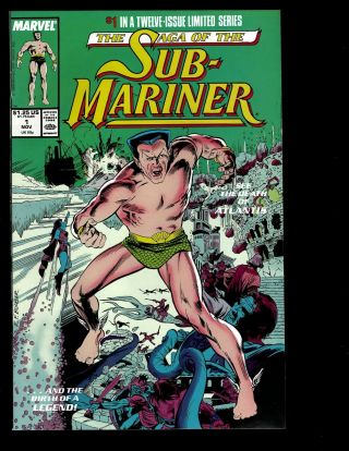12 The Saga Of The Sub - Mariner Marvel Comics 1 2 3 4 5 6 7 8 9 10 11 12 Gk15
