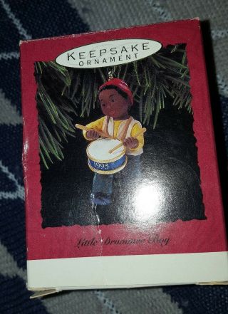 1993 Hallmark Ornament Christmas Little Drummer Boy