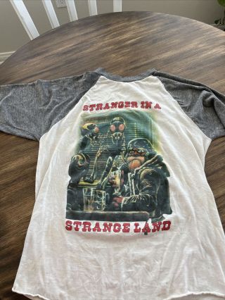 Vintage Iron Maiden Concert Shirt 1986 2