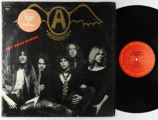 Aerosmith - Get Your Wings Lp - Columbia Vg,  Shrink