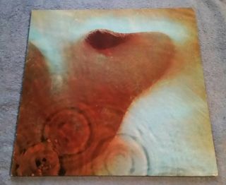 Pink Floyd ‎– Meddle - 12 " Lp Vinyl Record 1974 Gatefold Textured Sleeve Ex