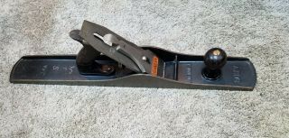 Vintage Stanley Bailey No 7 Type 19 Jointer Plane With Corrugated Bottom