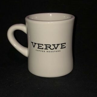 Verve Coffee Roasters Coffee Cup Mug Cup Santa Cruz Ca Two Sided