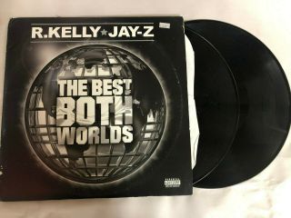 R Kelly & Jay Z The Best Of Both Worlds 2 Vinyl Record Lp Set - Promo
