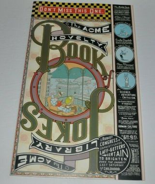 Acme Novelty Library No.  7 Oversized Comic Book 1996 Chris Ware