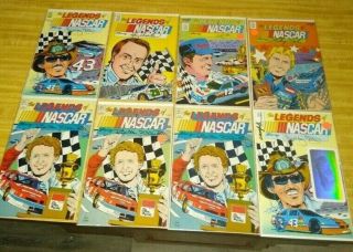 The Legends Of Nascar - Adventures Of Nascar 1990 20 Books Vf To Nm -