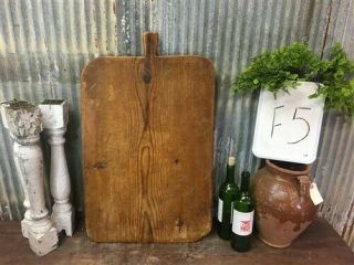 Large Vintage French Bread Board,  Rectangle Bread Board,  Wood Cutting Board F5