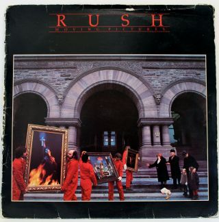 Rush - Moving Pictures - 1981 Mercury Lp Srm 1 4013 - Very Good