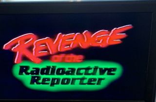 Vhs Horror Revenge Of The Radioactive Reporter Rare Vintage Gore