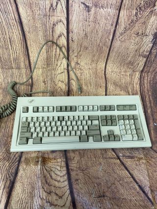 Vintage Ibm 1988 Clicky Keyboard Model M 1391401 W/ Ps/2 Cord