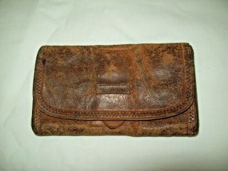 C.  1820 - American Federal Period Leather Wallet