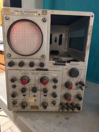 Vintage Tektronix Oscilloscope Type 661