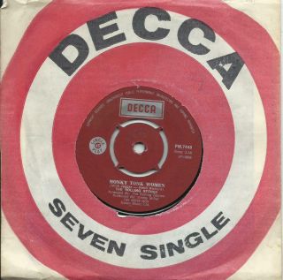 Rolling Stones South Africa 45 Honky Tonk Women