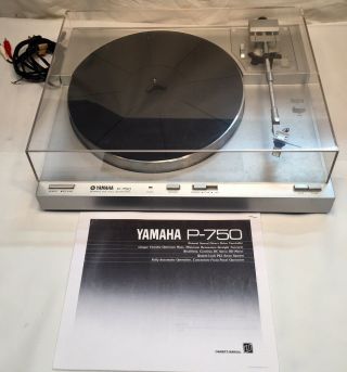 Yamaha Turntable P - 750 Vintage,  Great