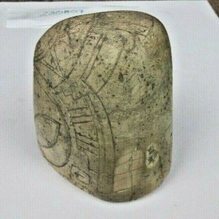 Ancient Pre - Columbian Ojuelos de Jalisco Alien God Offering Stone Artifact 4