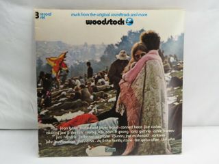 Woodstock - 3 Record Set - Albums Lp Records - Sd3 - 500