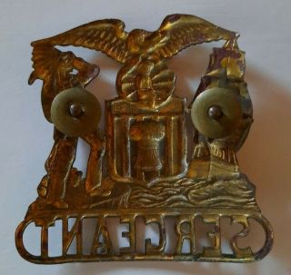 3 Vintage Chicago Police Metal Badges 3