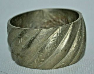 EXTREMELY RARE ANCIENT NORSE VIKING BRONZE BRACELET - CIRCA 9th/10th CENTURY 3