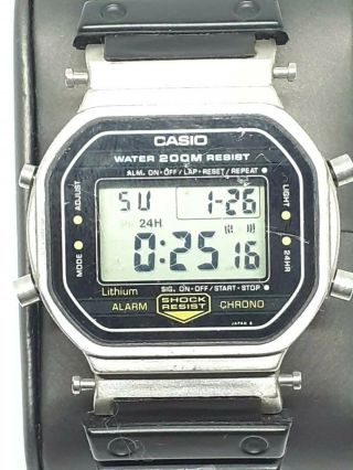 Vintage Casio G - Shock 240 Dw - 5200 Mens Watch Strap Runs