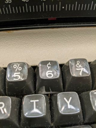 Vintage Rare IBM Selectric Personal Typewriter ERROR Needs Servicing Powers On 2